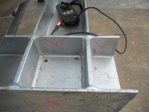 Hot dip galvanising - Inspection AS4680 - NATA - pig launchers