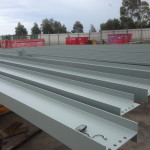 Steel beam protective coating inspection - NATA - coating inspector